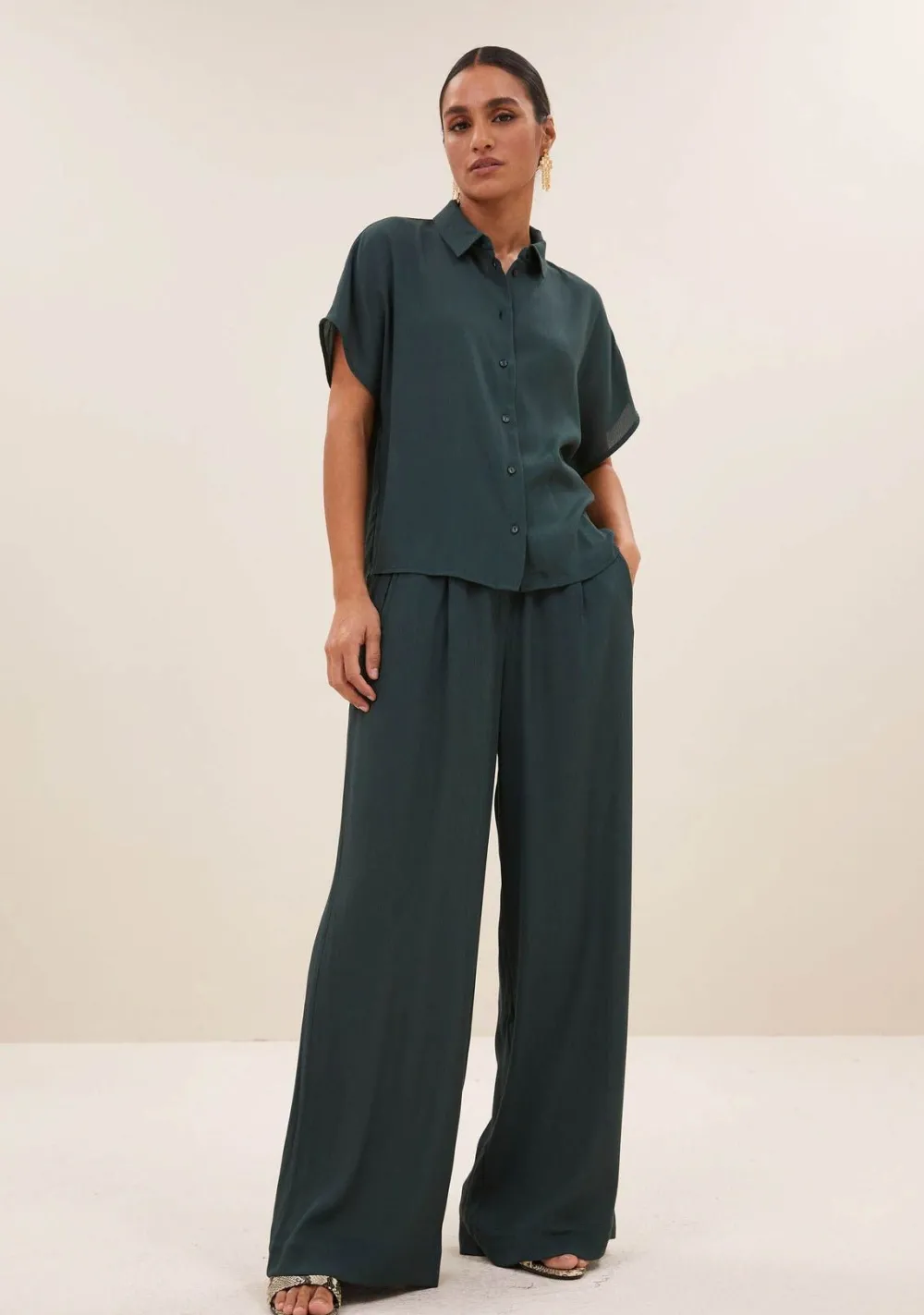 Blouses|Pakken & Co-Ords>BY-BAR BLOUSE Groen