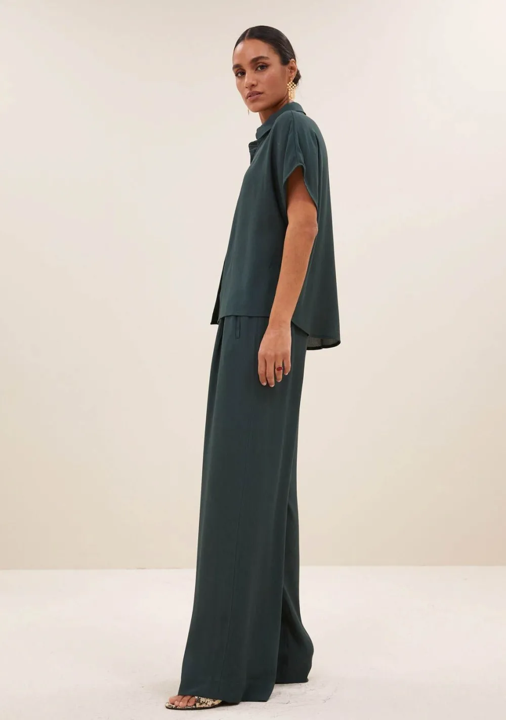 Blouses|Pakken & Co-Ords>BY-BAR BLOUSE Groen