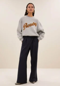 Sweaters|Truien>BY-BAR SWEATER Grijs