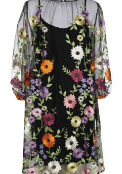 Jurken>CAROLINE BISS JURK Zwart