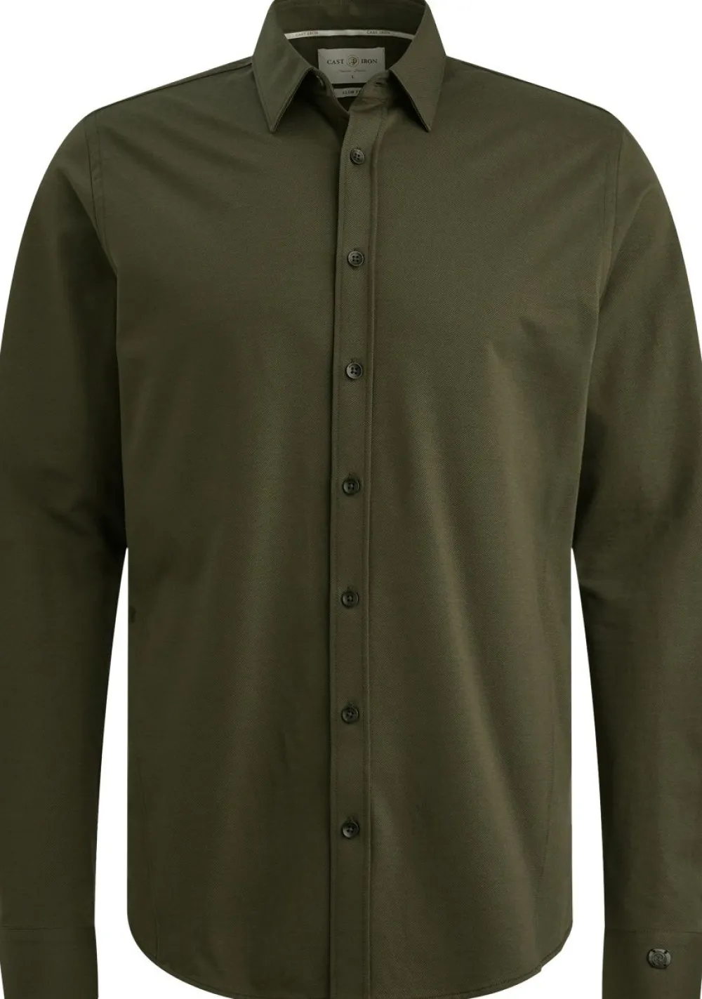 Overhemden>CAST IRON OVERHEMD Groen