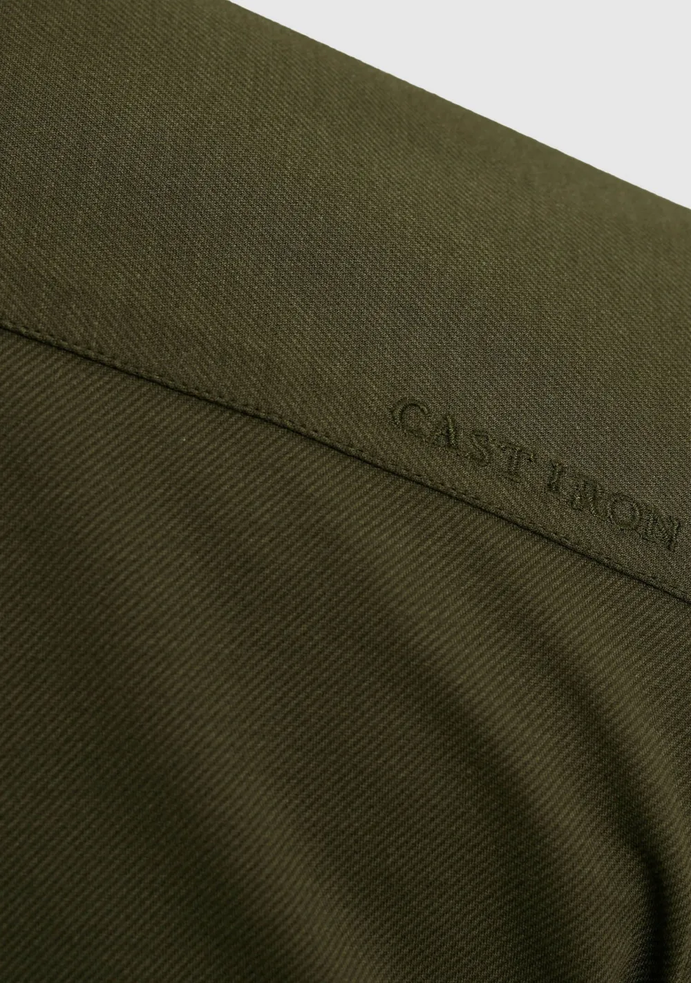 Overhemden>CAST IRON OVERHEMD Groen