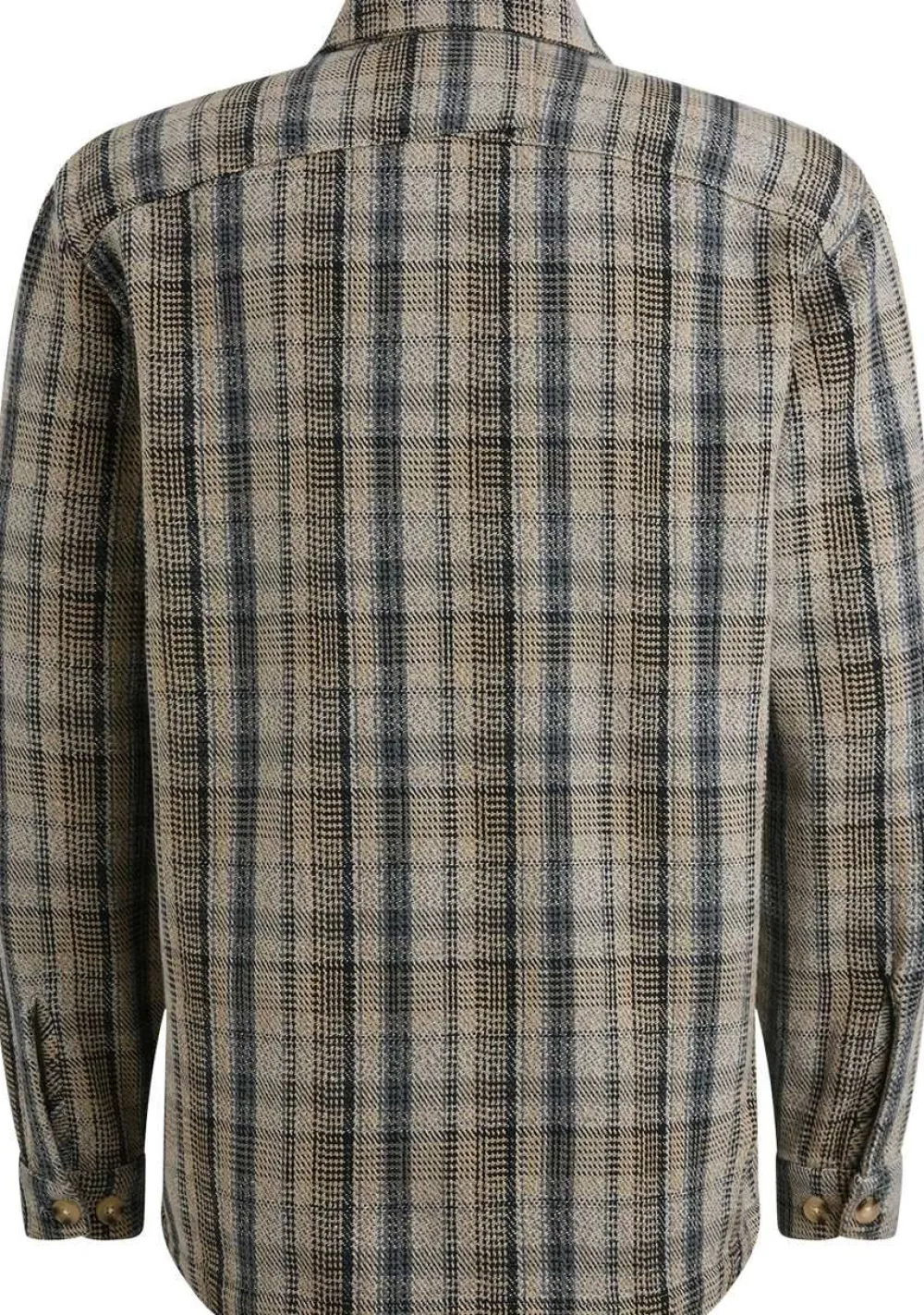 Overhemden>CAST IRON OVERHEMD Grijs