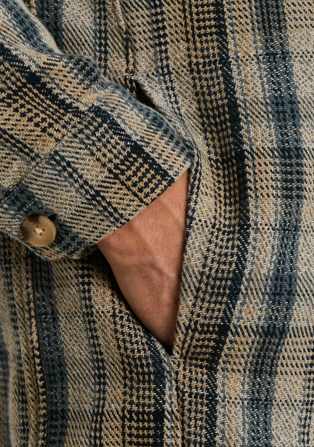 Overhemden>CAST IRON OVERHEMD Grijs