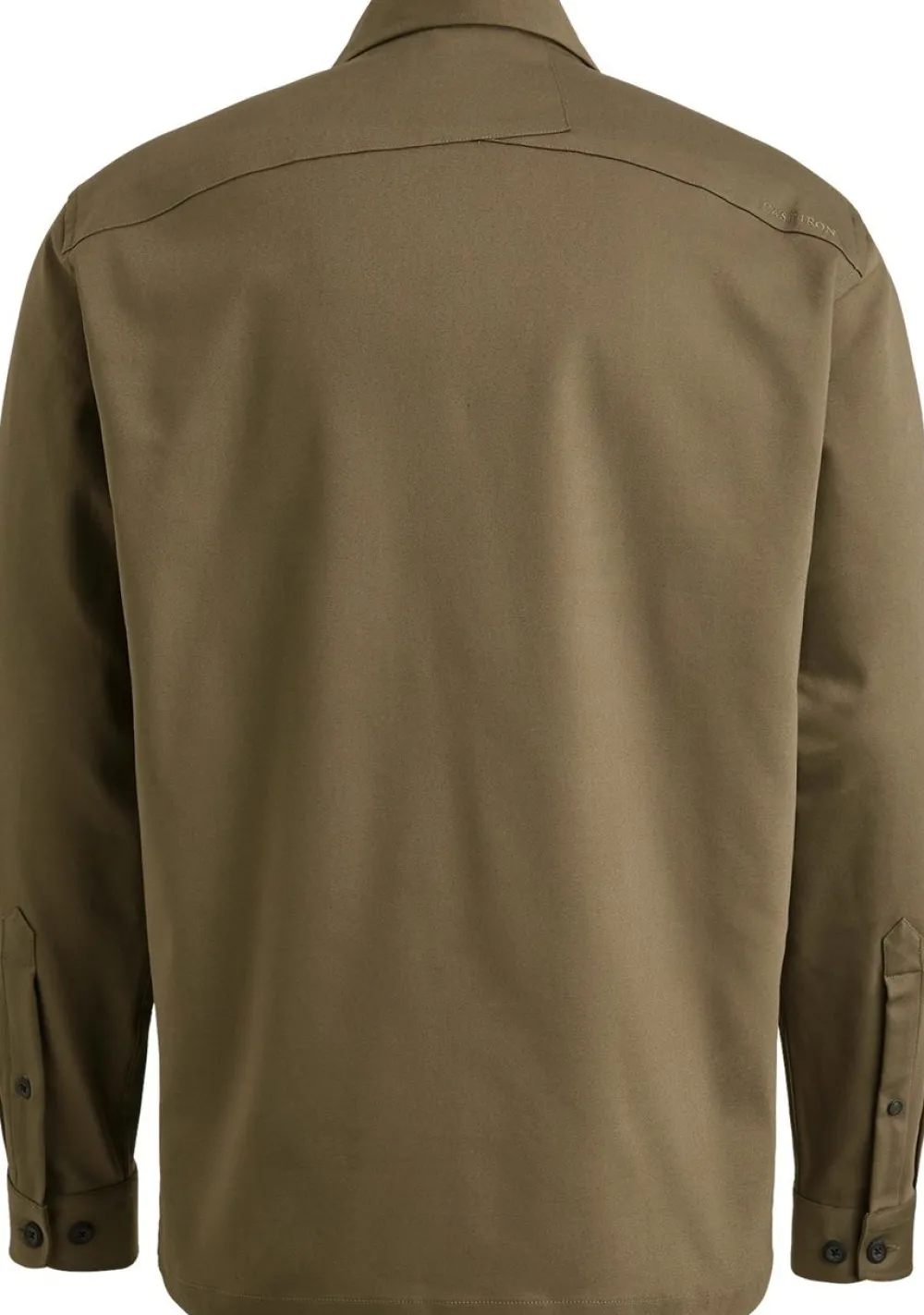 Overshirts>CAST IRON OVERSHIRT Groen