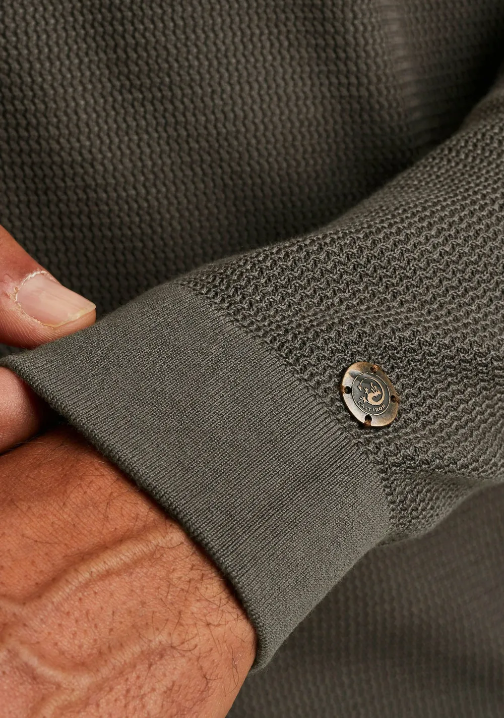 Polo's>CAST IRON POLO Grijs