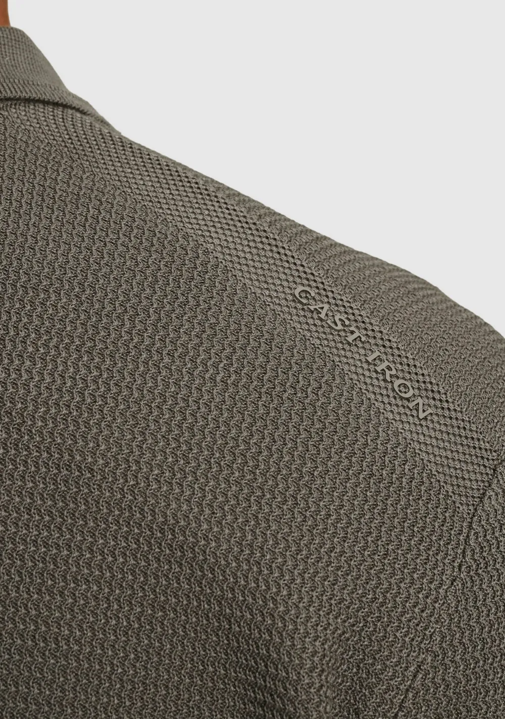 Polo's>CAST IRON POLO Grijs