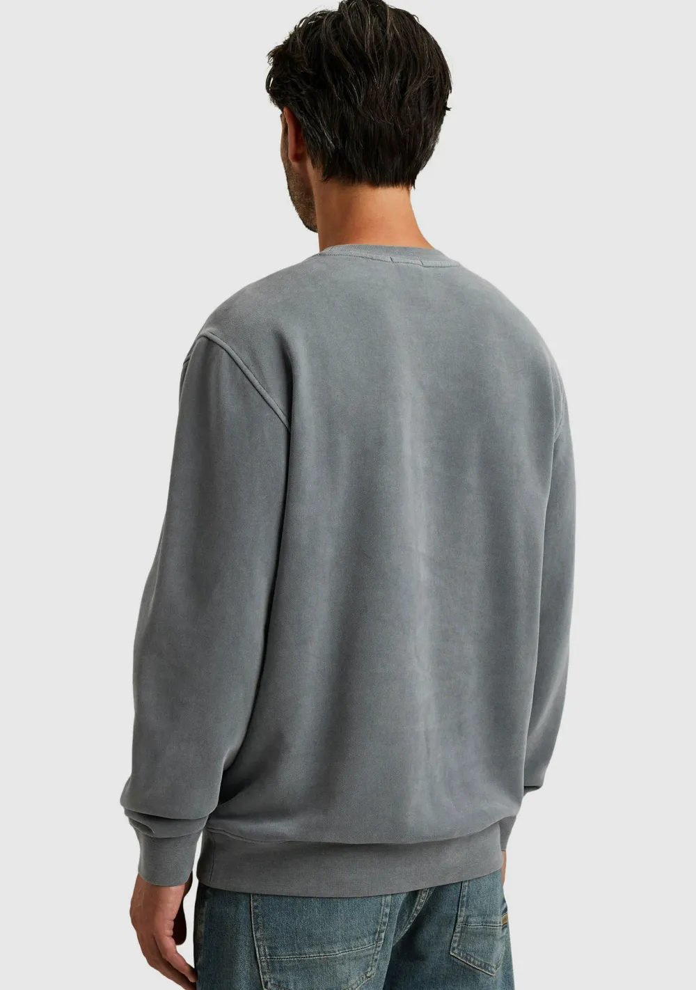 Truien>CAST IRON SWEATER Grijs