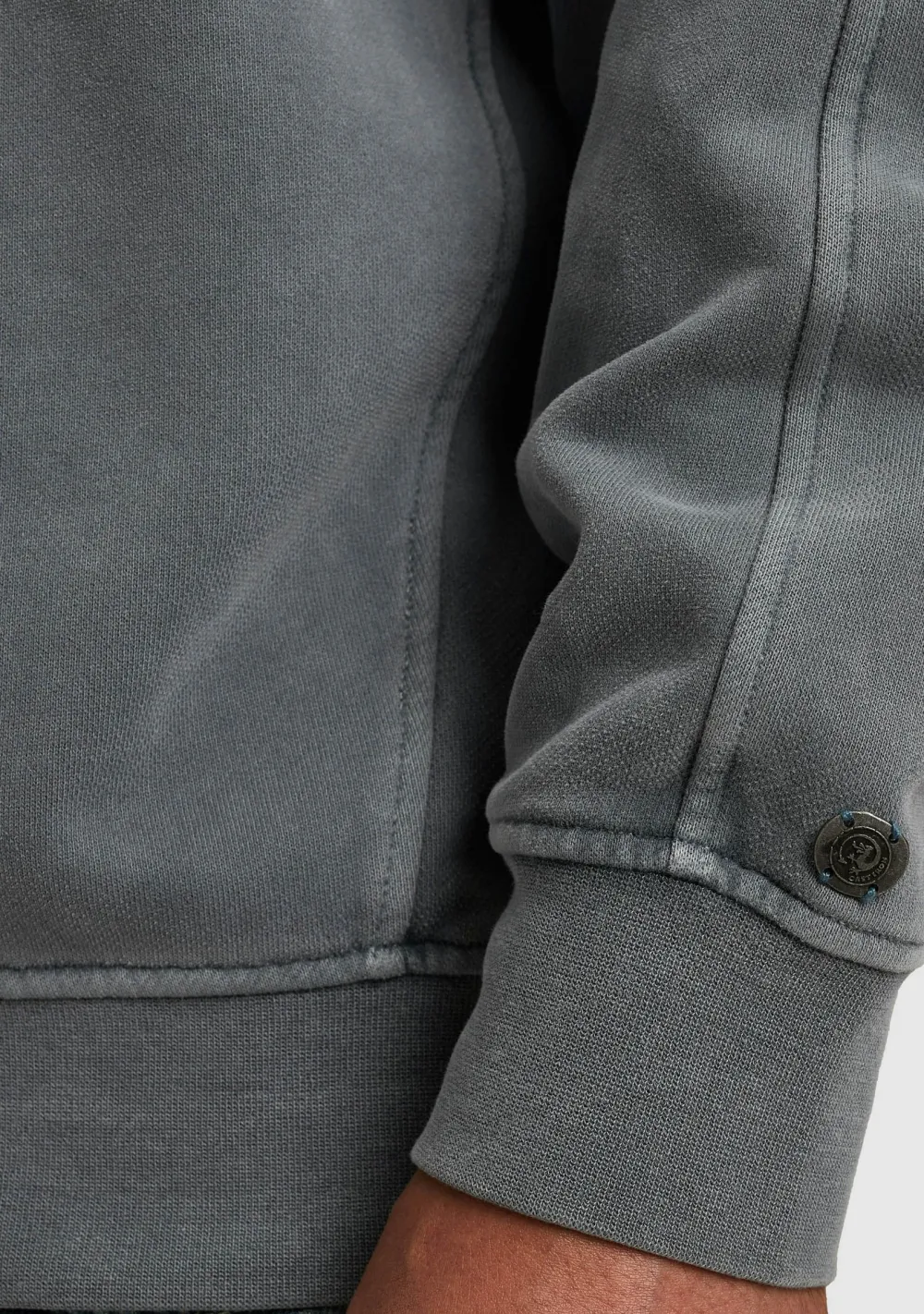 Truien>CAST IRON SWEATER Grijs