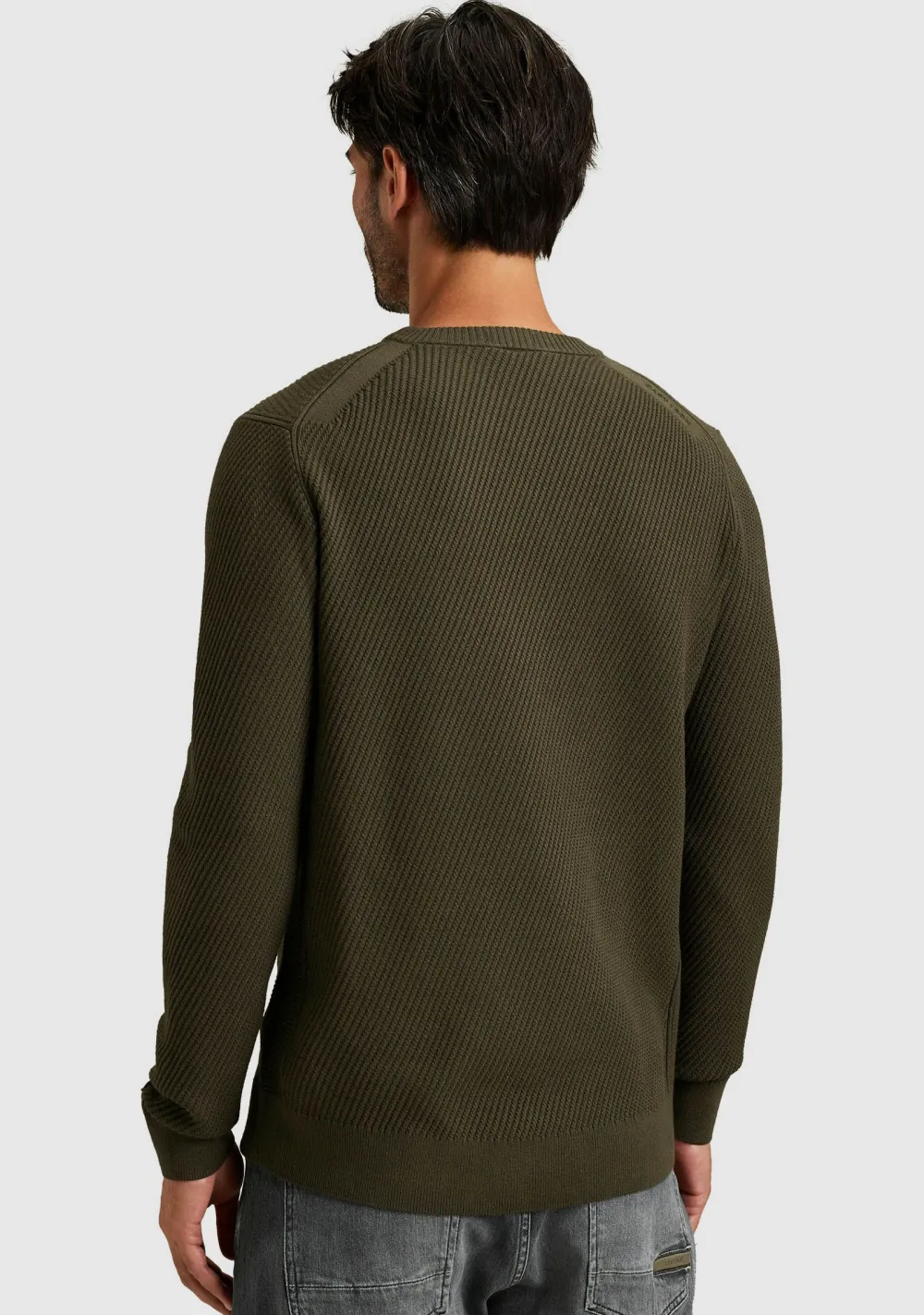 Truien>CAST IRON TRUI Groen