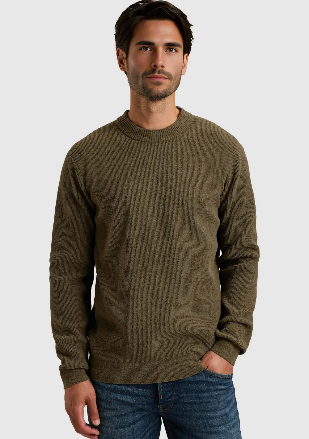 Truien>CAST IRON TRUI Groen