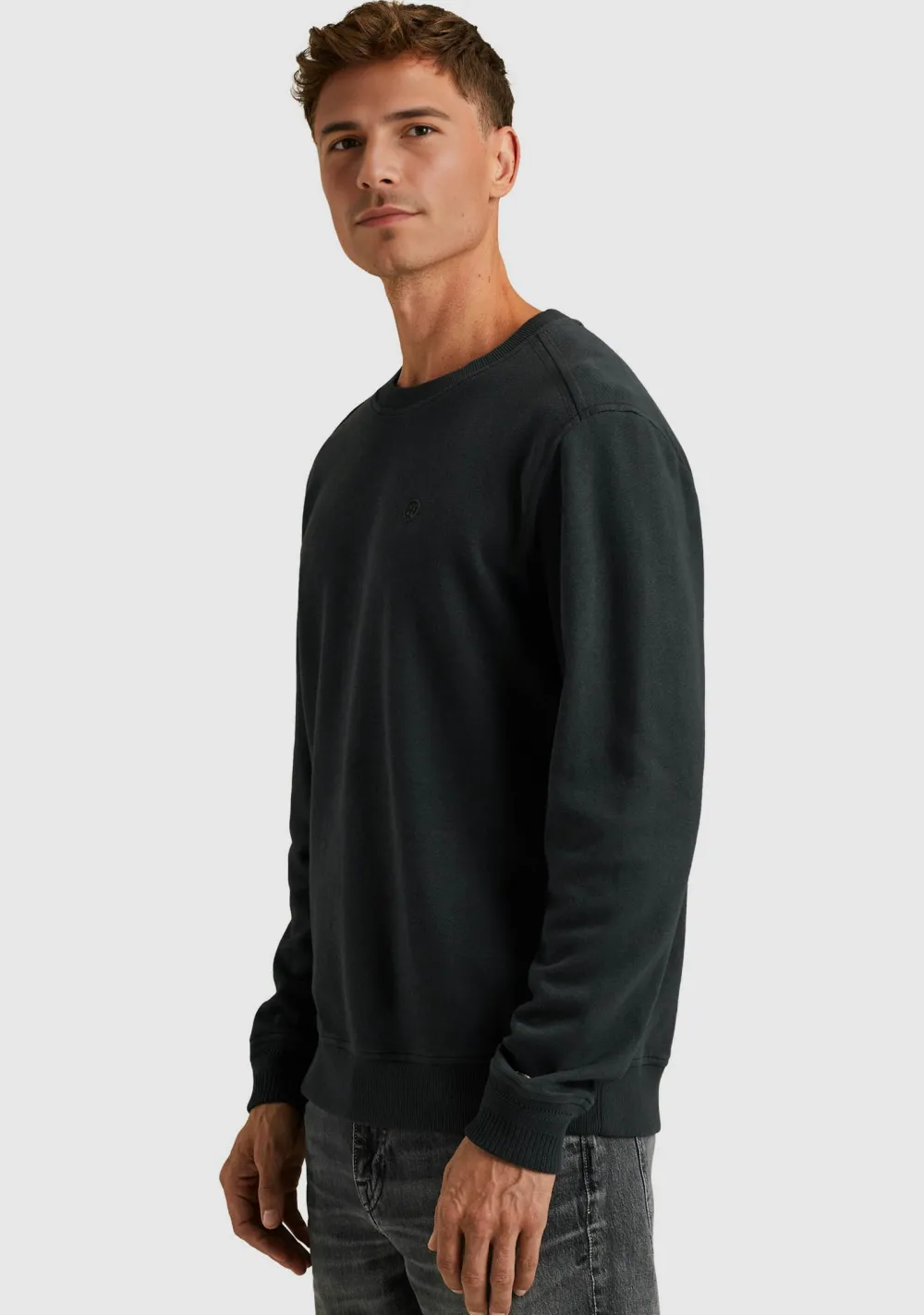 Truien>CAST IRON TRUI Blauw