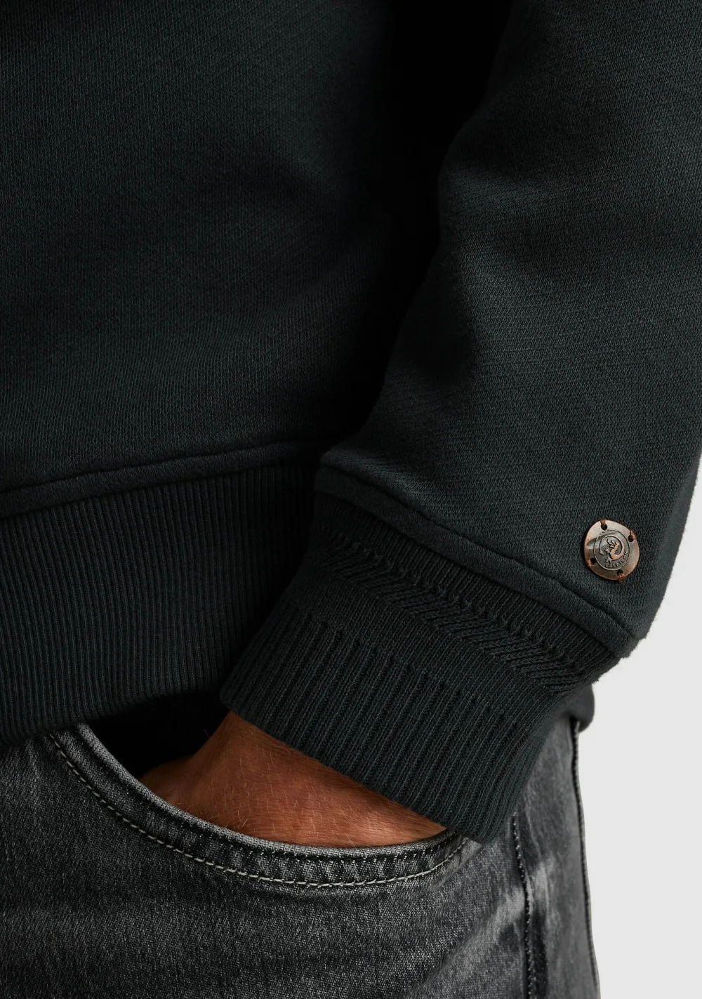 Truien>CAST IRON TRUI Blauw