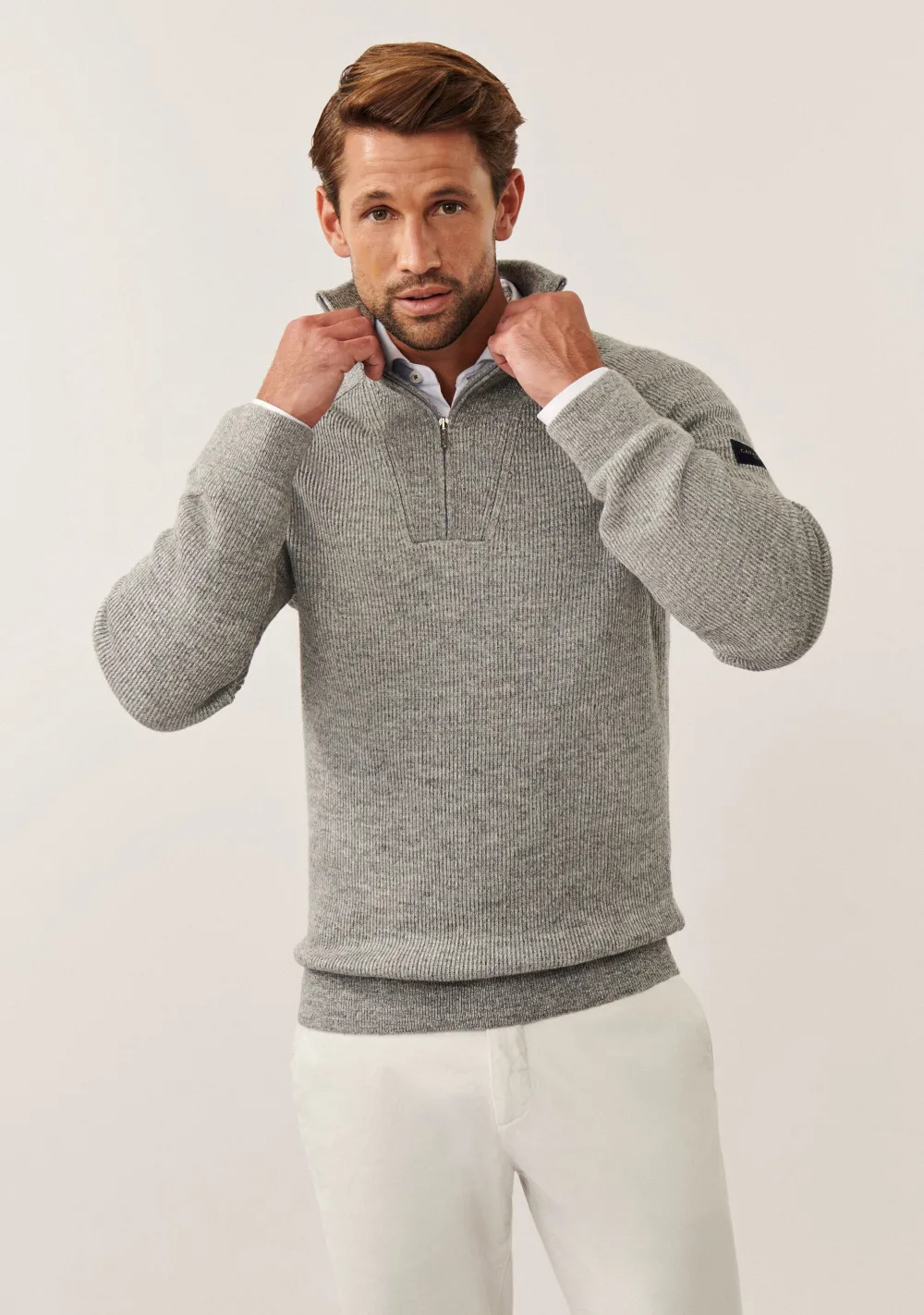 Truien>CAVALLARO TRUI Grijs