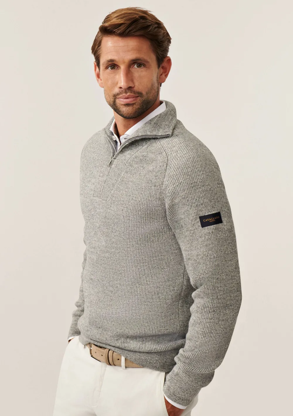 Truien>CAVALLARO TRUI Grijs