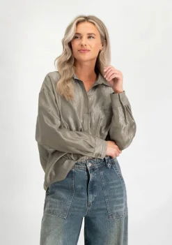 Blouses>CIRCLE OF TRUST BLOUSE goud