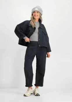 Blazers & Jasjes>CIRCLE OF TRUST DENIMJACK Zwart