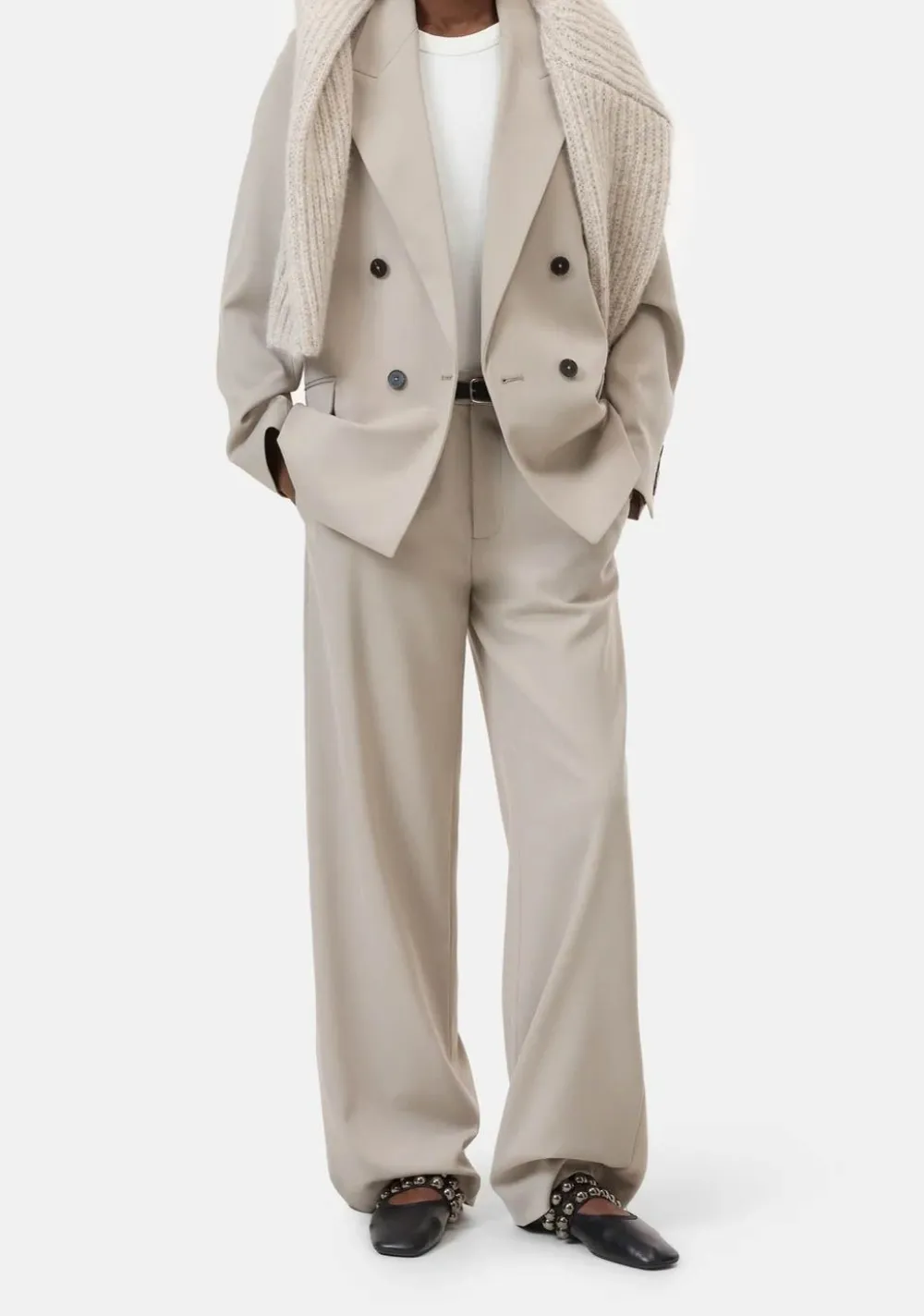 Blazers & Jasjes>CLOSED BLAZER Beige