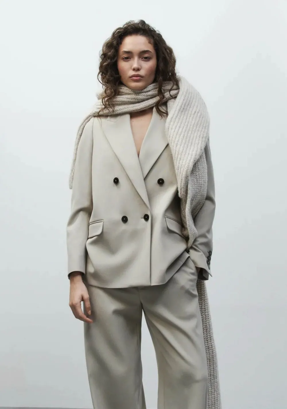 Blazers & Jasjes>CLOSED BLAZER Beige