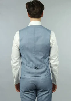 Gilets>CLUB OF GENTS 10.158S0 G Blauw