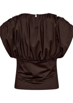 Blouses>CO'COUTURE BLOUSE Bruin