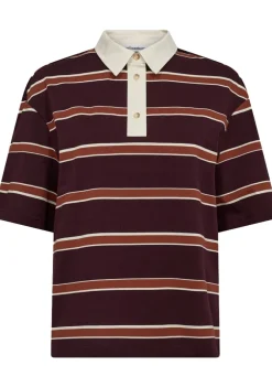 Shirts>CO'COUTURE POLOSHIRT Rood