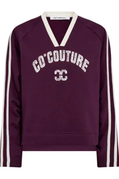 Sweaters|Truien>CO'COUTURE SWEATER Paars