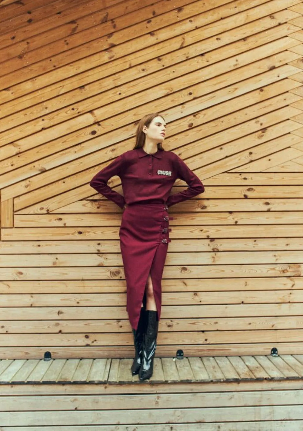 Truien>COPENHAGEN MUSE TRUI Rood