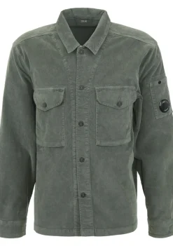 Overshirts>C.P. COMPANY OVERSHIRT Groen