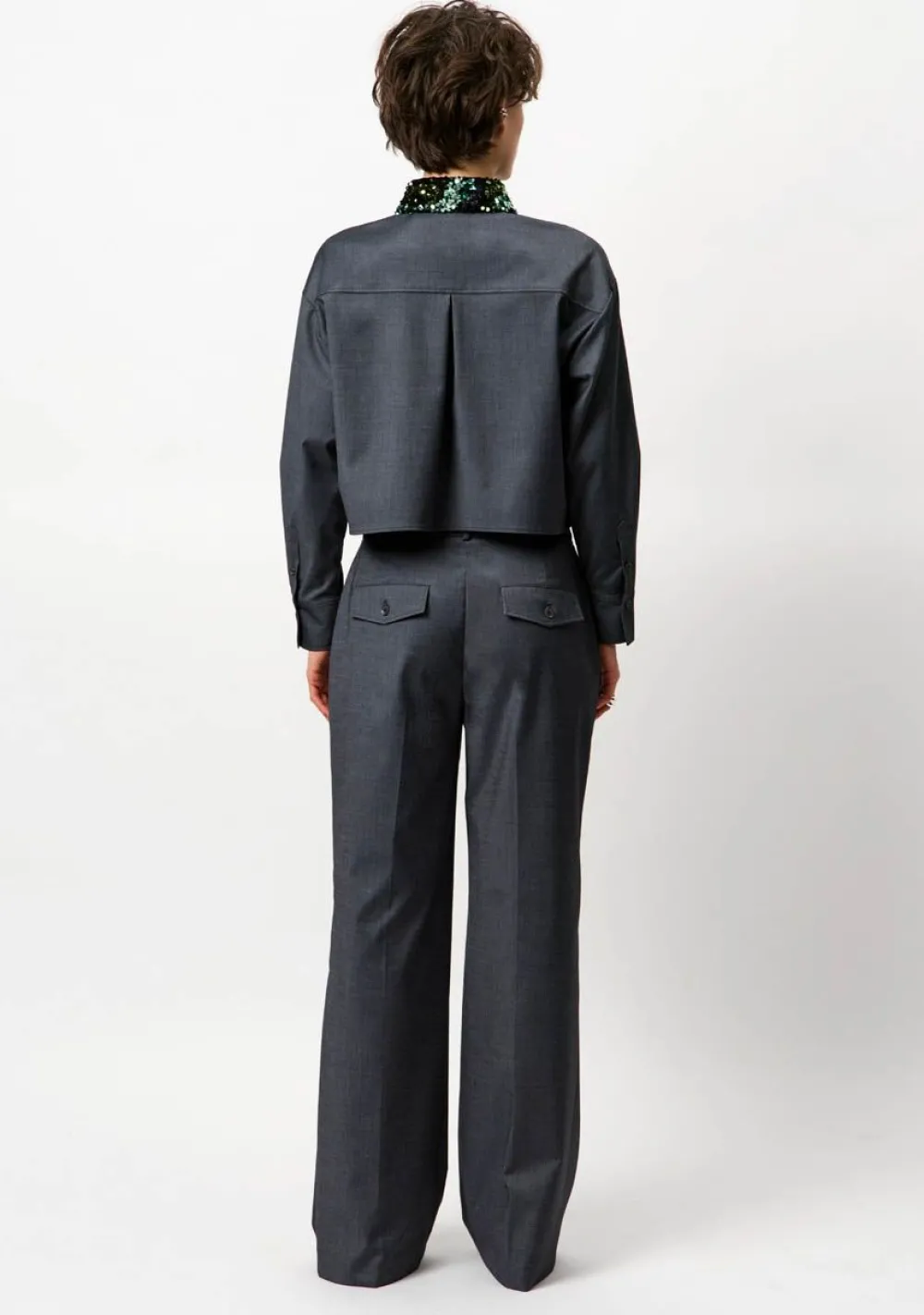 Blouses|Pakken & Co-Ords>DANTE 6 BLOUSE Grijs