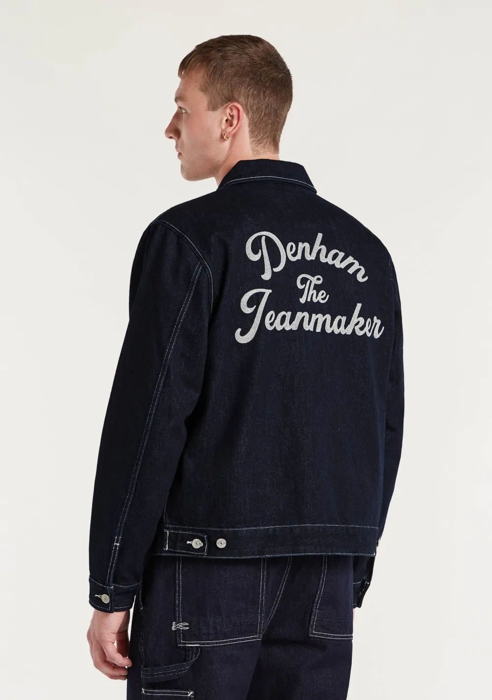 Jassen>DENHAM DENIM JACK Blauw