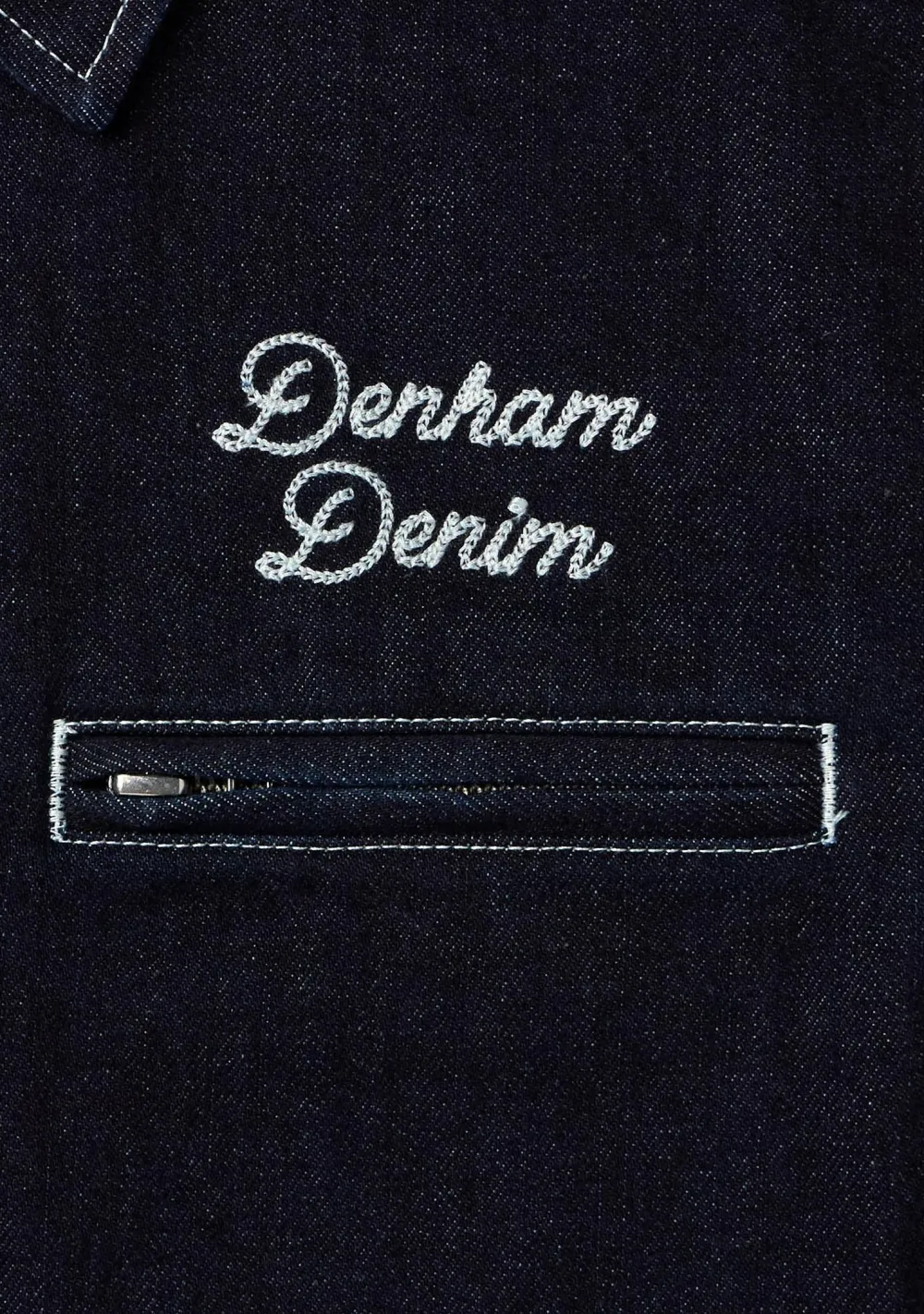 Jassen>DENHAM DENIM JACK Blauw