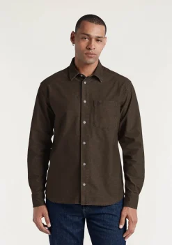 Overhemden>DENHAM OVERHEMD Bruin