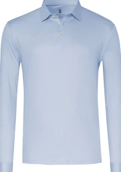 Polo's>DESOTO POLO Blauw