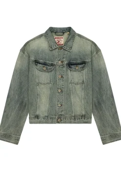 Blazers & Jasjes>DEUS DENIMJACK Blauw