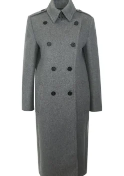 Jassen>DRYKORN MANTEL Grijs