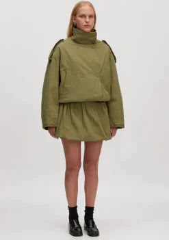 Jassen>EDITED TRENCHCOAT Groen