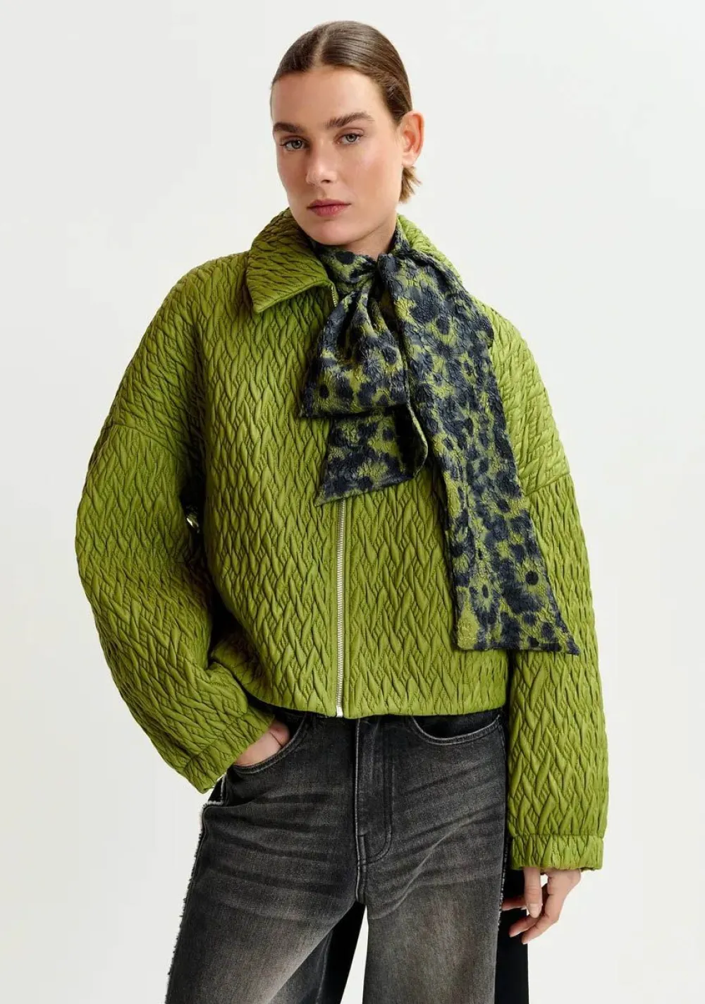 Blazers & Jasjes|Jassen>ESSENTIEL ANTWERP BOMBERJACK Groen