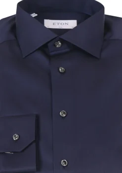 Overhemden>ETON OVERHEMD Blauw