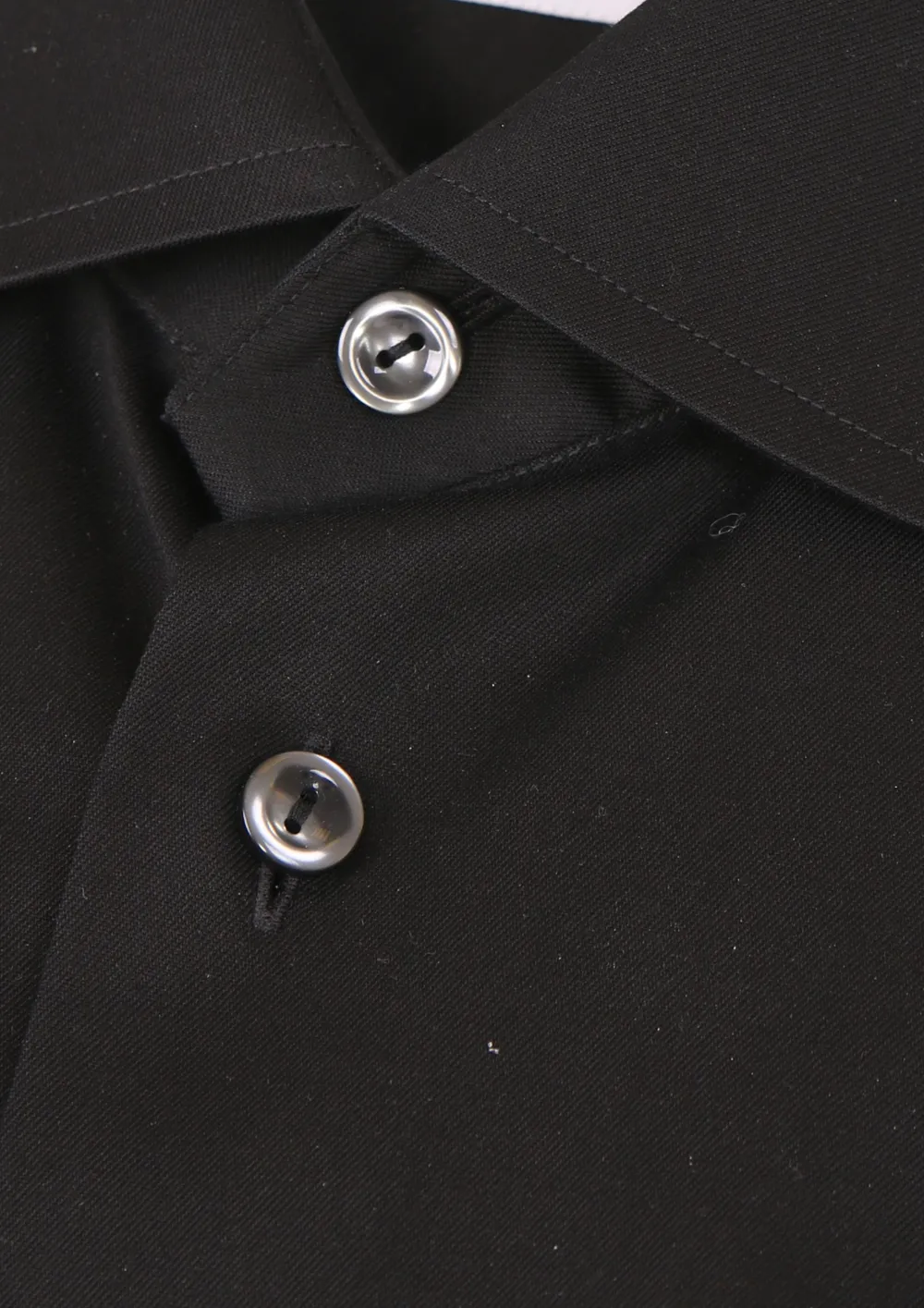 Overhemden>ETON OVERHEMD Zwart