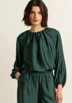 Blouses>EXPRESSO BLOUSE Groen