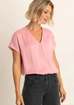 Blouses>EXPRESSO BLOUSE Roze