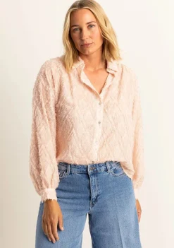 Blouses>EXPRESSO BLOUSE Roze