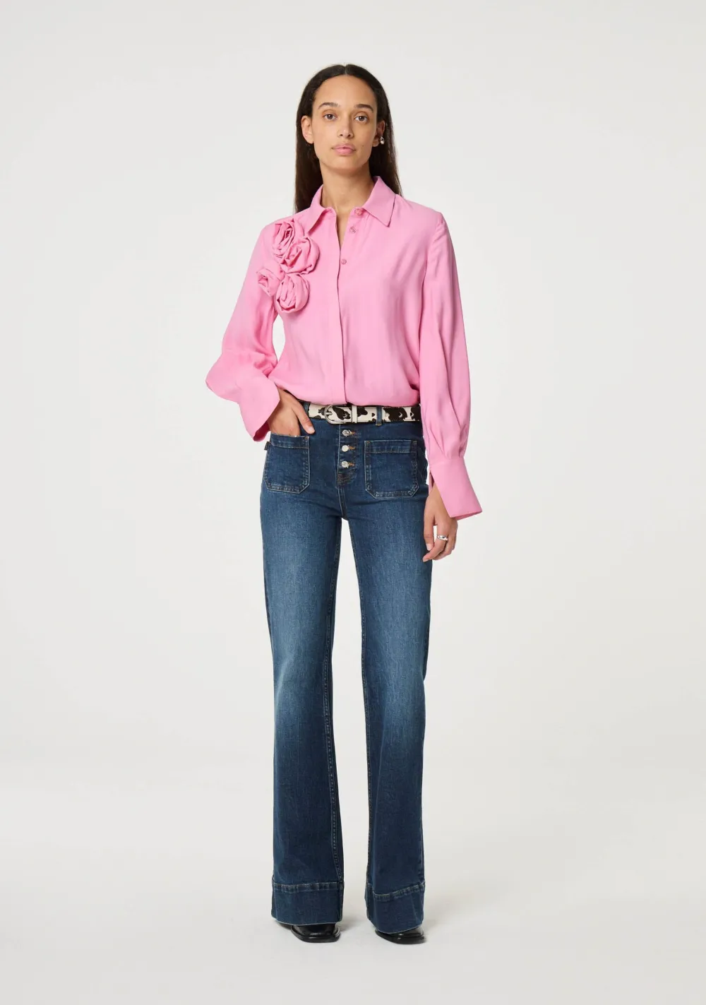 Blouses>FABIENNE CHAPOT BLOUSE Roze