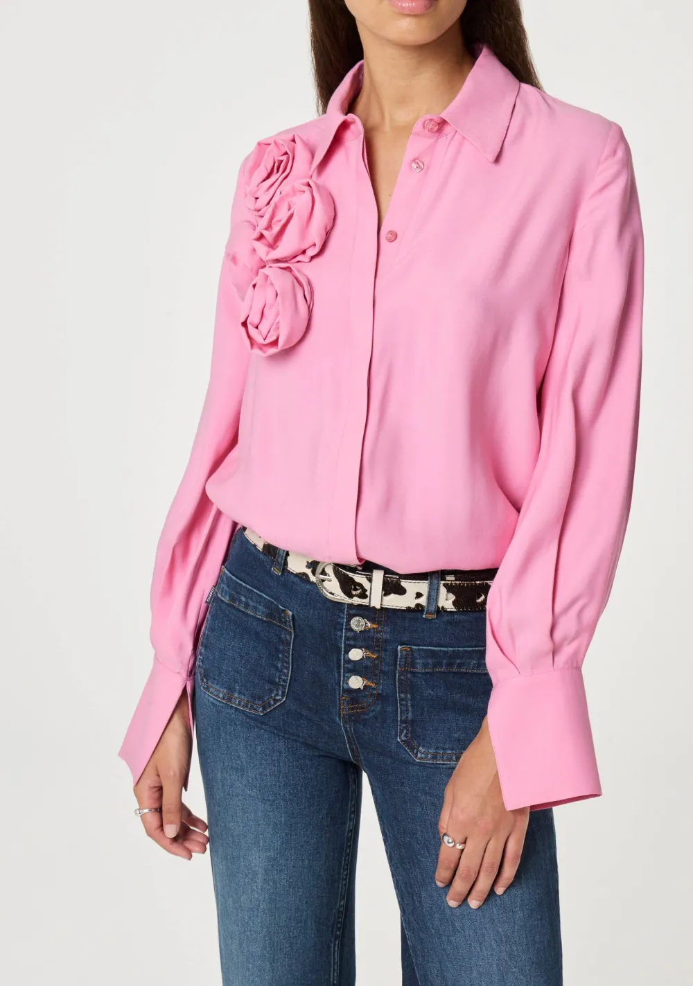 Blouses>FABIENNE CHAPOT BLOUSE Roze