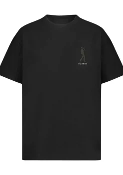 T-Shirts>FLANEUR TSHIRT Zwart