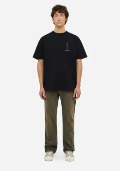 T-Shirts>FLANEUR TSHIRT Zwart