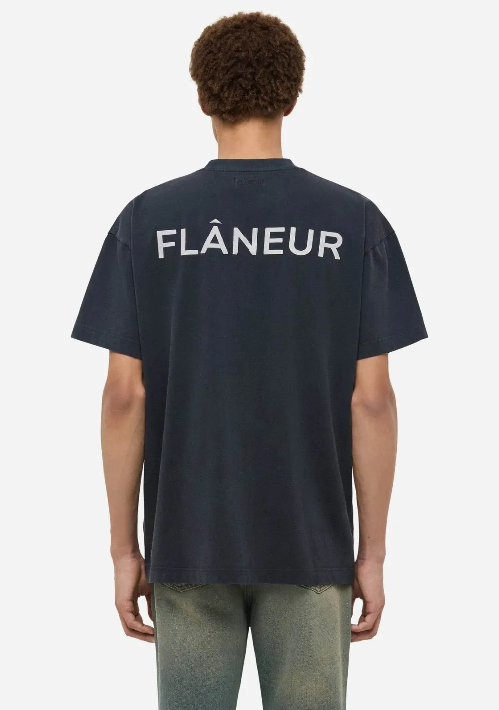 T-Shirts>FLANEUR TSHIRT Zwart