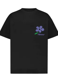 T-Shirts>FLANEUR TSHIRT Zwart