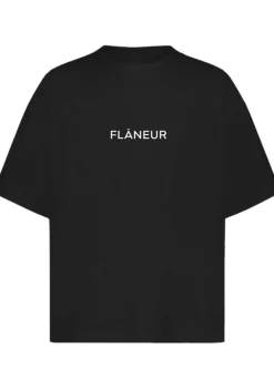 T-Shirts>FLANEUR TSHIRT Zwart